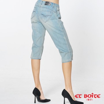 ET BOITE箱子 BLUE WAY – 新美腿丹寧六分褲
