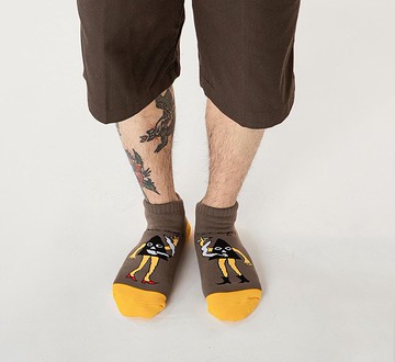 Stay Gold x Scum Boy日本刺青藝術家聯名踝襪(兩色)