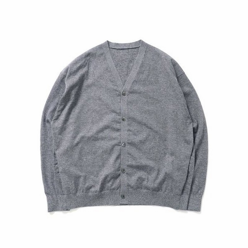 Crepuscule クレプスキュール 21 006 Cardigan Gray カーディガン グレー メンズ トップス 通販 Lineポイント最大0 5 Get Lineショッピング