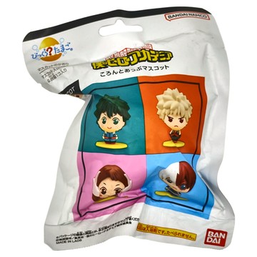 BANDAI 我的英雄學院入浴球  內含我的英雄學院角色小公仔  共4種  75g  1個