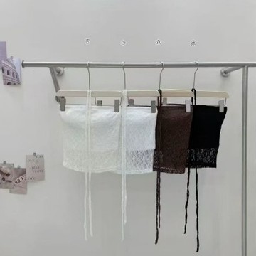 【太妮絲YA57】現貨 韓系 胸墊 平口 背心 蕾絲 上衣 綁帶 綁帶 抽繩 防滑 胸墊內搭 自帶胸墊 免內衣 海邊穿搭