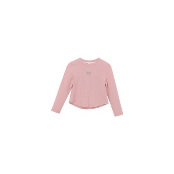 女童打底衫春秋2026新款洋氣兒童長袖T恤小女孩純色百搭內搭上衣