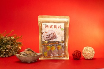 【伊貝果然】天然水果乾系列 - 日式梅片(單包裝)