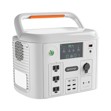 Mirenex MIRENEX 次世代行動電站 1500W/1280Wh EMR1500-沙漠白.行動電源 戶外露營電源 大功率磷酸鐵鋰 防災備電