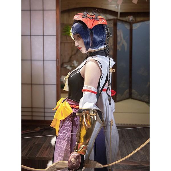 原神 げんしん 九条裟羅 コスプレ衣装 ゲーム ウィッグ 靴 追加可 大人