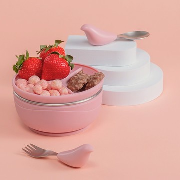 【安琪兒婦嬰百貨】台灣 Picaboo 布咔寶 彌月食光禮盒-兩入組附提袋-粉色