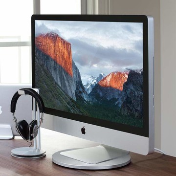 德國設計 AluDisc™ iMac 360度鋁質可旋轉底盤/螢幕支架/電腦支架 鋁質360度可旋轉底盤