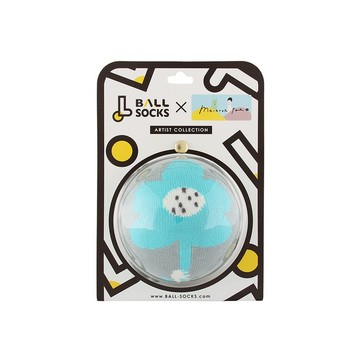 Artist Collection 藝術家襪_馬卡龍腳趾_小花與白怪獸