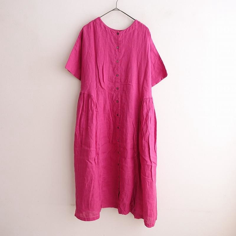2023/定価3.1万】ネストローブ nest Robe *リネン天然染め