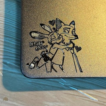 瘋狂動物城NICK JUDY立體金屬貼手機平板筆記本耳機DIY創意裝飾貼生日禮物 禮物