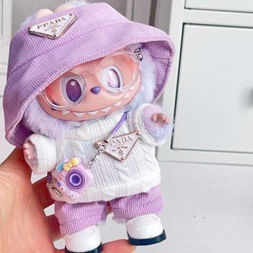 拉布布娃衣前方高能3.0換裝一二代坐坐派對可愛出游穿搭配飾公仔