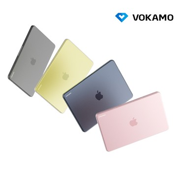 VOKAMO Apple MacBook Neo (A18 Pro) 防刮支架保護殼(透粉)(霧面)