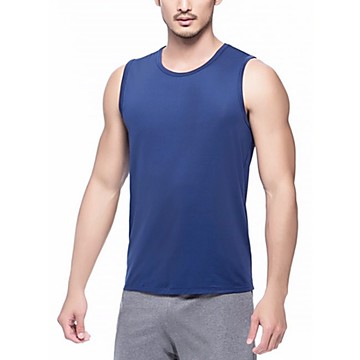 3GUN 3件組型男吸濕排汗涼爽寬肩背心 隨機取色