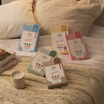 【BANOBAGI】DX 二合一晚安面膜 7片/盒  睡眠護理面膜
