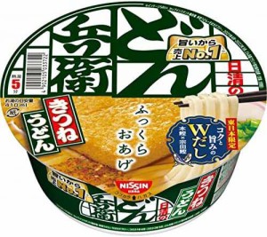 日清食品 どん兵衛 きつねうどん (東) 96gx12個