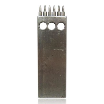 糊塗鞋匠 優質鞋材 N150 台灣製造 台製6孔1mm圓沖排斬 1支