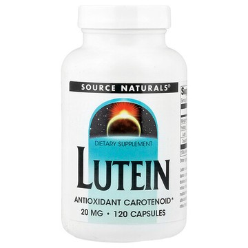 Source Naturals, 葉黃素，20 毫克，120 粒膠囊