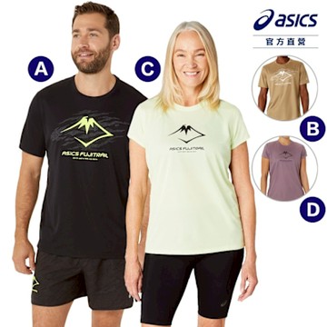 ASICS 亞瑟士 短袖上衣 男女款 FUJITRAIL 海外版 跑步上衣 (多款任選)