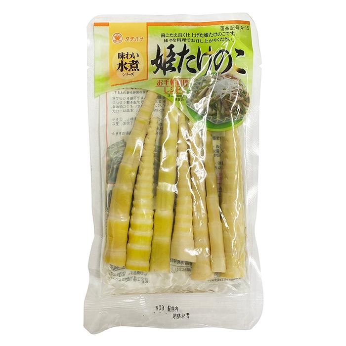 タチバナ食品　味わい水煮シリーズ　姫たけのこ　60g