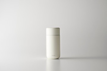 日本Marna陶瓷雙層保溫保冷杯350ml - 白色
