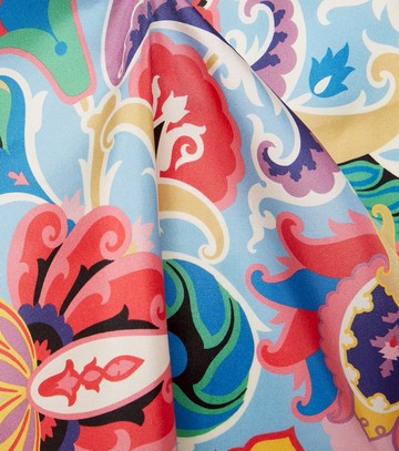 Etro Norma floral silk scarf