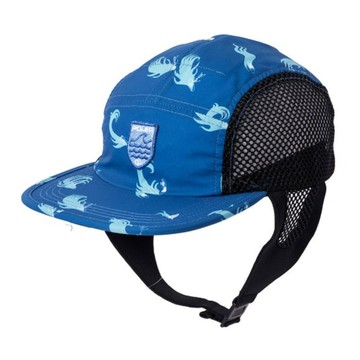 日本限定 POLER 2WAY SURF CAP 兩用五片帽附扣帶 / 衝浪藍