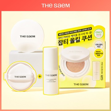 THE SAEM Skin Perfection Glutathione Toning Cushion (+Refill) (Set/Single) (5 Shades)