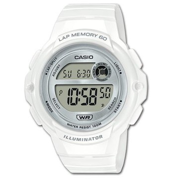 【CASIO 卡西歐】電子錶 女錶 運動訓練 樹脂錶帶 防水100米 LWS-1200H (LWS-1200H-7A1)