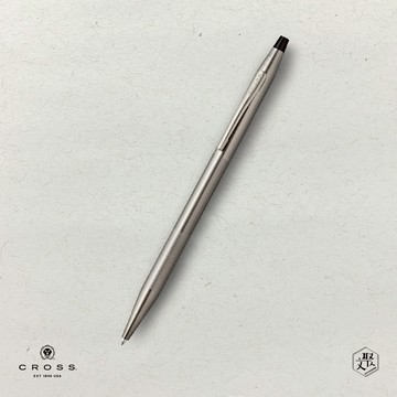 【CROSS】經典世紀 鈦灰微滾花PVD原子筆(原廠正貨)