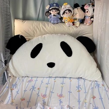床頭靠墊軟包可愛卡通沙發床上靠背拆洗公主睡覺榻榻米宿舍靠枕
