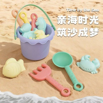 【臺灣-出貨】兒童海邊玩沙挖沙鏟子工具套裝-剷雪沙灘小玩具男孩女孩戲水