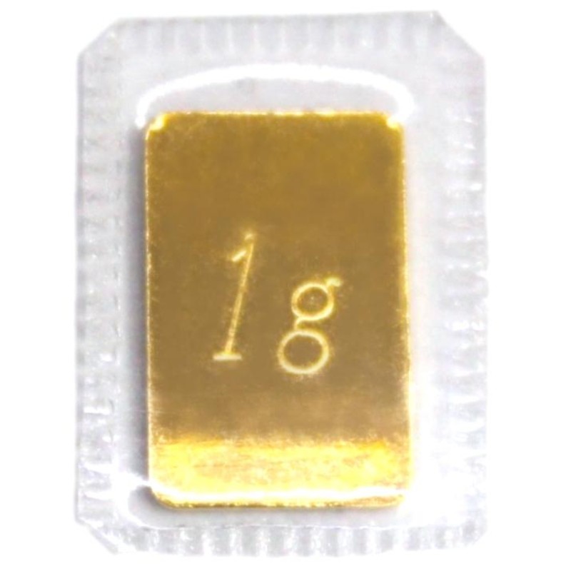 純金 インゴット 24金 田中貴金属 1g (ラミネート未開封) K24 純金 TANAKA INGOT | LINEショッピング