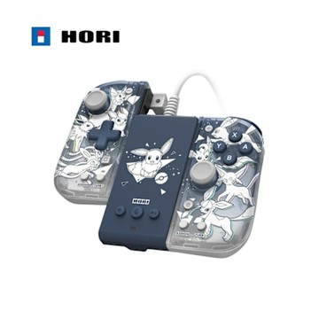 HORI SWITCH 專用分體式控制器Fit 附屬套組 伊布與朋友款