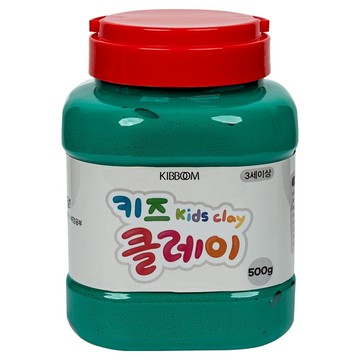 兒童黏土桶  1個  綠色  500g