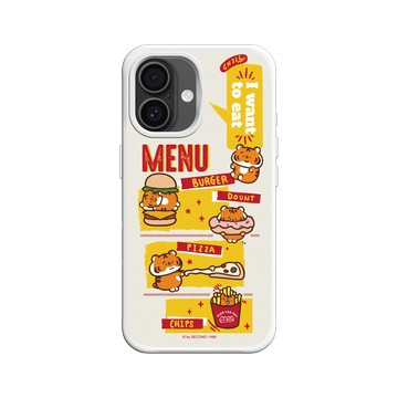 iPhone 16 SolidX 白 - XIAO LAO FU 小勞撫 - MENU