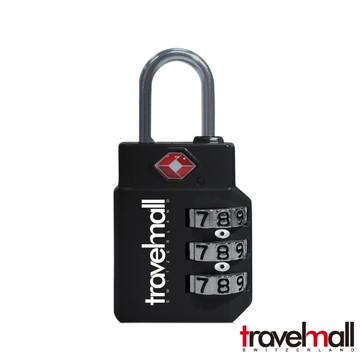 TM TSA三碼海關鎖-黑
