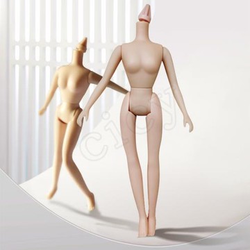 麗家佳玩偶娃娃娃頭素體腦袋換裝身高25CM身體lic玩具配件散貨