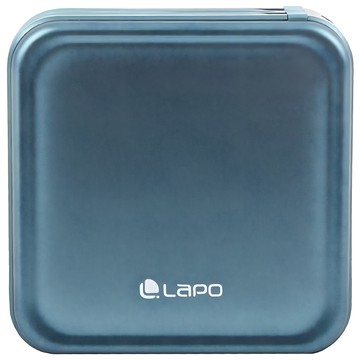 LaPO 日本松下 電芯全功能無線充電行動電源 10050mAh Type-C/Lightning  沈靜綠  WT-08SCL