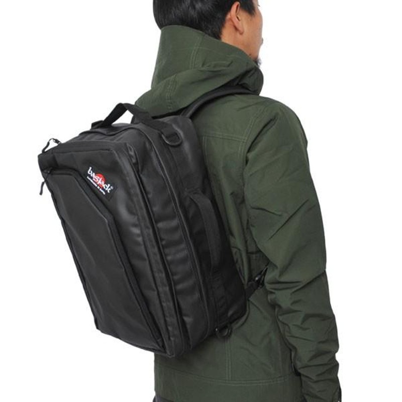 バッグジャック Bagjack 3way Traveller High Grossy Black 3ウェイ ...