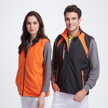 PAUL SAILING 高規格防風保暖雙面穿刷毛背心