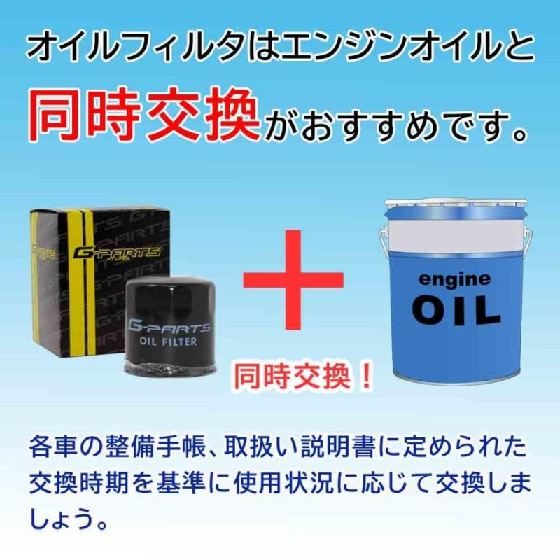 トヨタ オイルフィルター トヨタ ダイナ 型式XZU424用 LO-6217K G-PARTS オイルエレメント