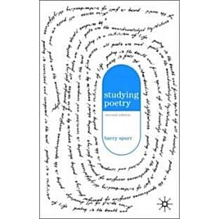 Studying Poetry (Paperback)