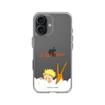 iPhone 17 Clear Case（相機按鈕） 透明 - Le Petit Prince 小王子 - 小王子與狐狸 - 偷偷窺視