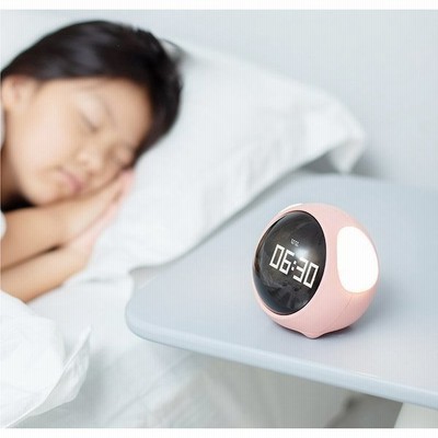置き時計 目覚まし時計 デジタル時計 北欧 おしゃれ かわいい Usb充電 ナイトライト ベッドライト 子供 プレゼント 学生 インテリア 卓上 Led 時計 割引
