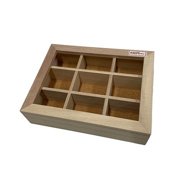 【100 Life Japan Can Do】木製9格收納木盒M