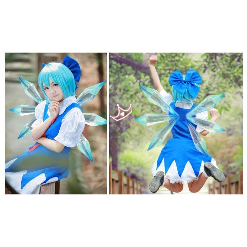 チルノ 東方Project コスプレ衣装 コスチューム cosplay 東方