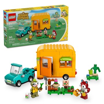 LEGO 樂高 77054 動物森友會然然的旅行園藝店積木玩具套裝  多色  動物之森 多色  1盒