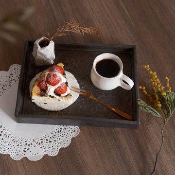 手捏陶器/盤子/點心盤