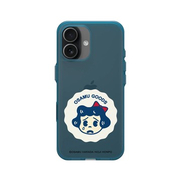iPhone 17 Clear (相機按鈕) 夜幕藍 - OSAMU GOODS - 經典復古系列-Betty
