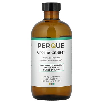 PERQUE, 檸檬酸膽鹼™，7.86 盎司（250 毫升）